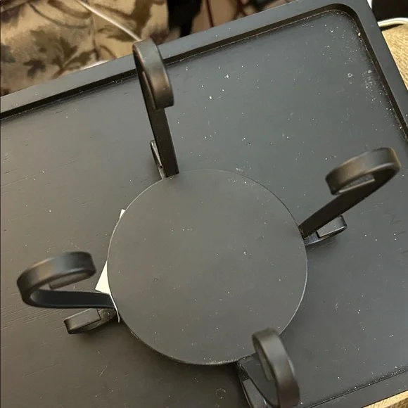 Yankee Candle Elegant Black Metal Large Jar Holder set of 2 - Picture 2 of 6